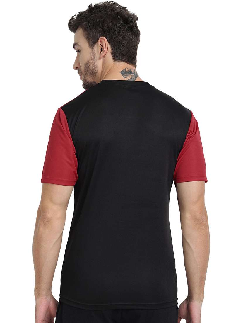 men pack of 4 colorblock round neck t-shirt - 22355194 -  Standard Image - 1