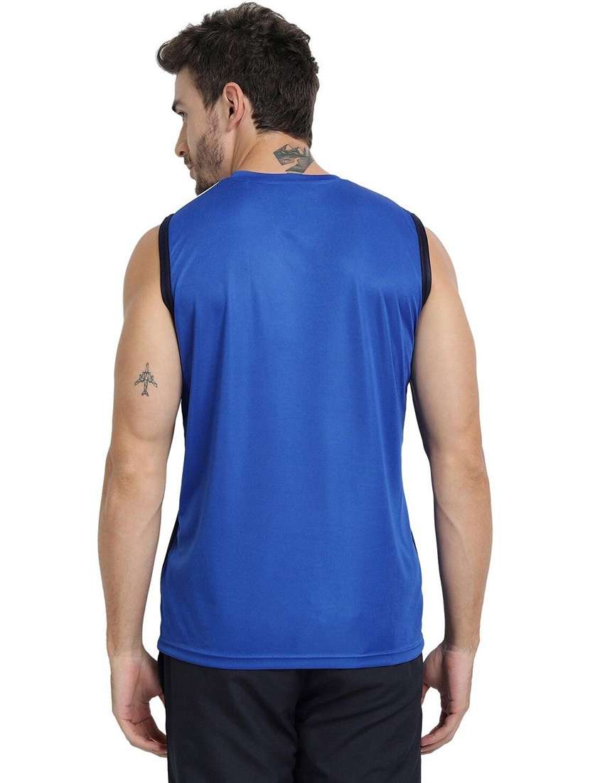 men pack of 2 color block round neck t-shirt - 22355253 -  Standard Image - 1