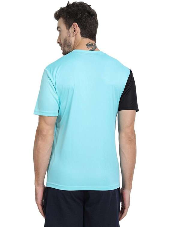 men color block short sleeve t-shirt - 22355358 -  Standard Image - 1