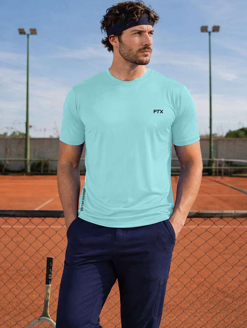 men pack of 3 solid round neck t-shirt - 22355401 -  Standard Image - 1