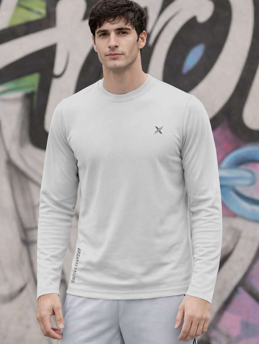 men pack of 3 solid round neck t-shirt - 22355499 -  Standard Image - 1