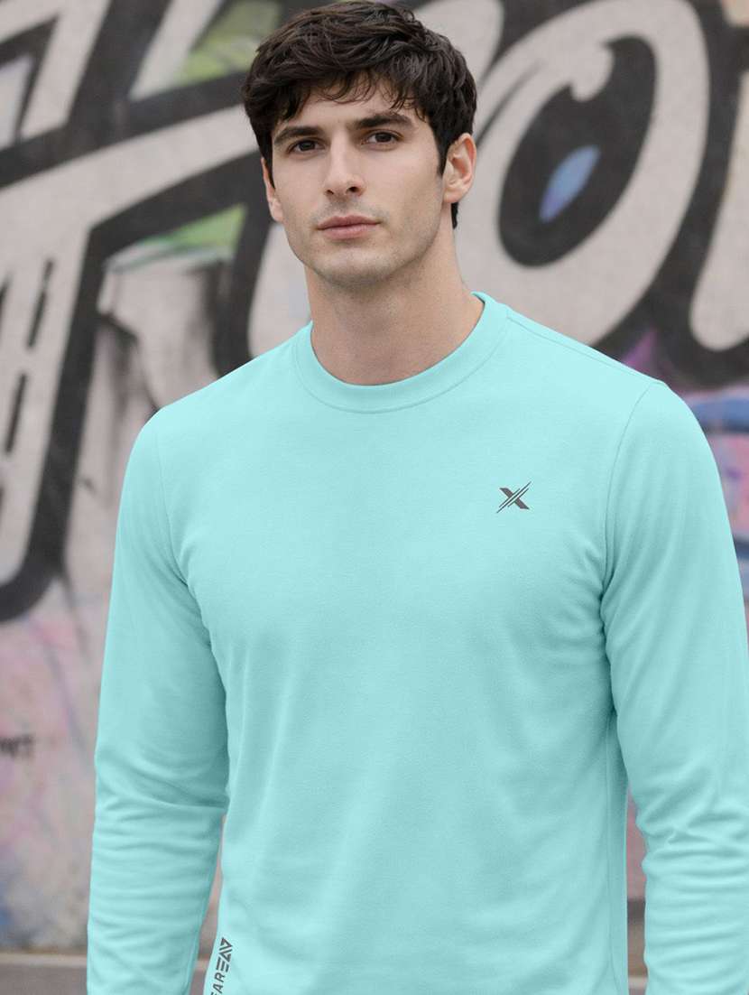 men solid round neck regular fit t-shirt - 22355511 -  Standard Image - 1