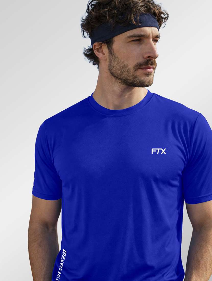 men solid round neck regular fit t-shirt - 22355518 -  Standard Image - 1