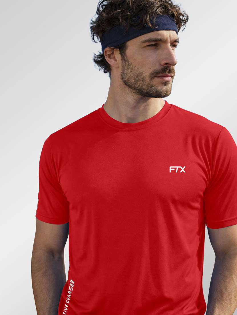 men solid round neck regular fit t-shirt - 22355530 -  Standard Image - 1