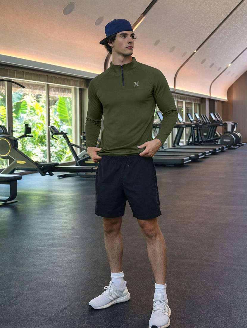 men pack of 2 solid long sleeve sports t-shirt - 22355712 -  Standard Image - 4