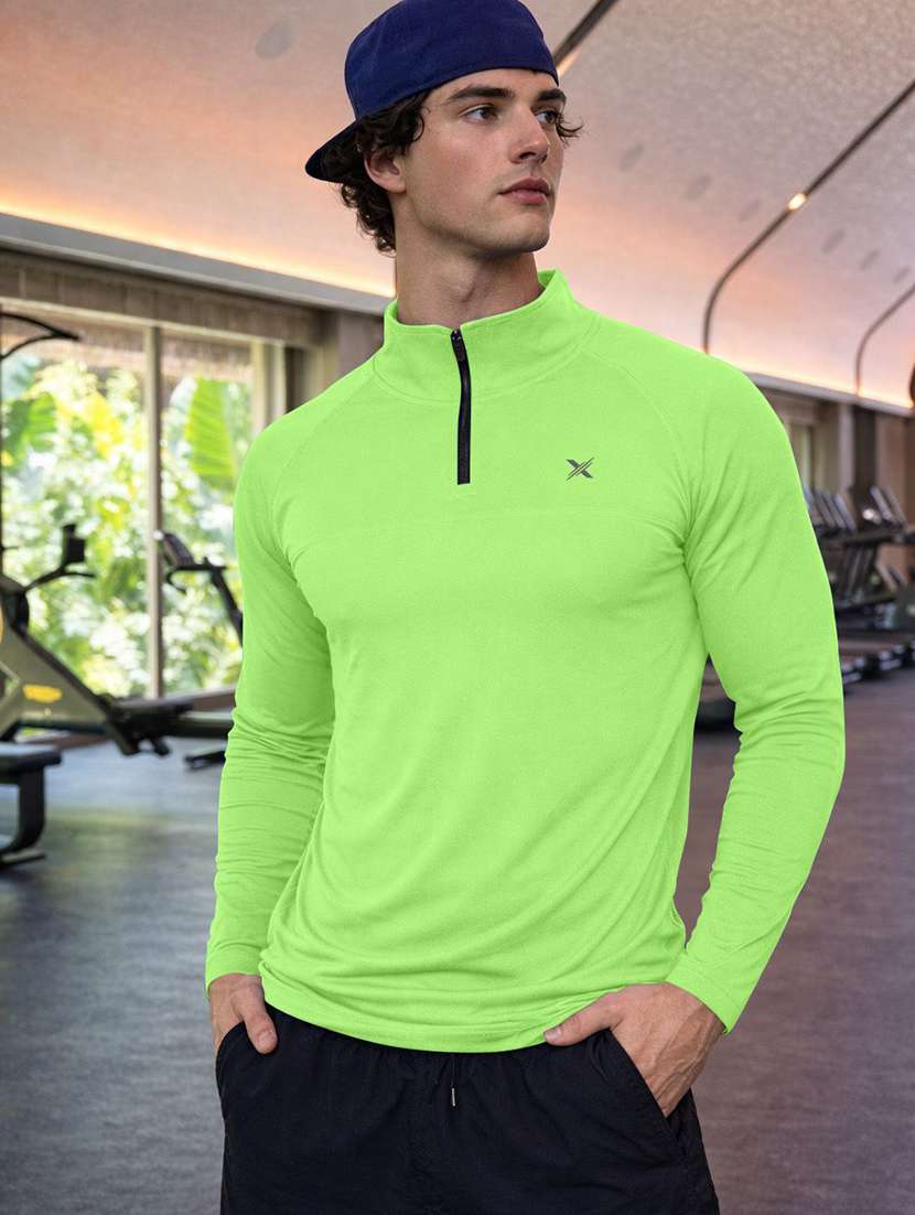 men pack of 2 solid long sleeve sports t-shirt - 22355728 -  Standard Image - 1