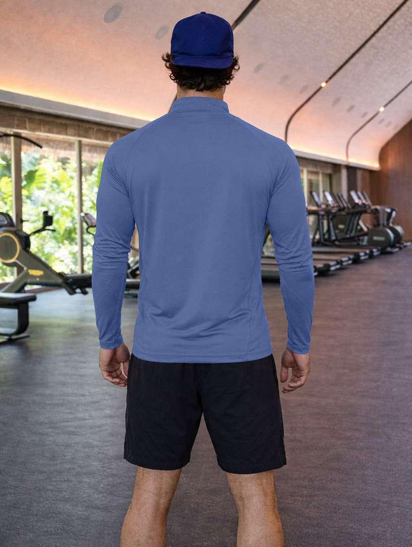 men pack of 2 solid long sleeve sports t-shirt - 22355733 -  Standard Image - 4