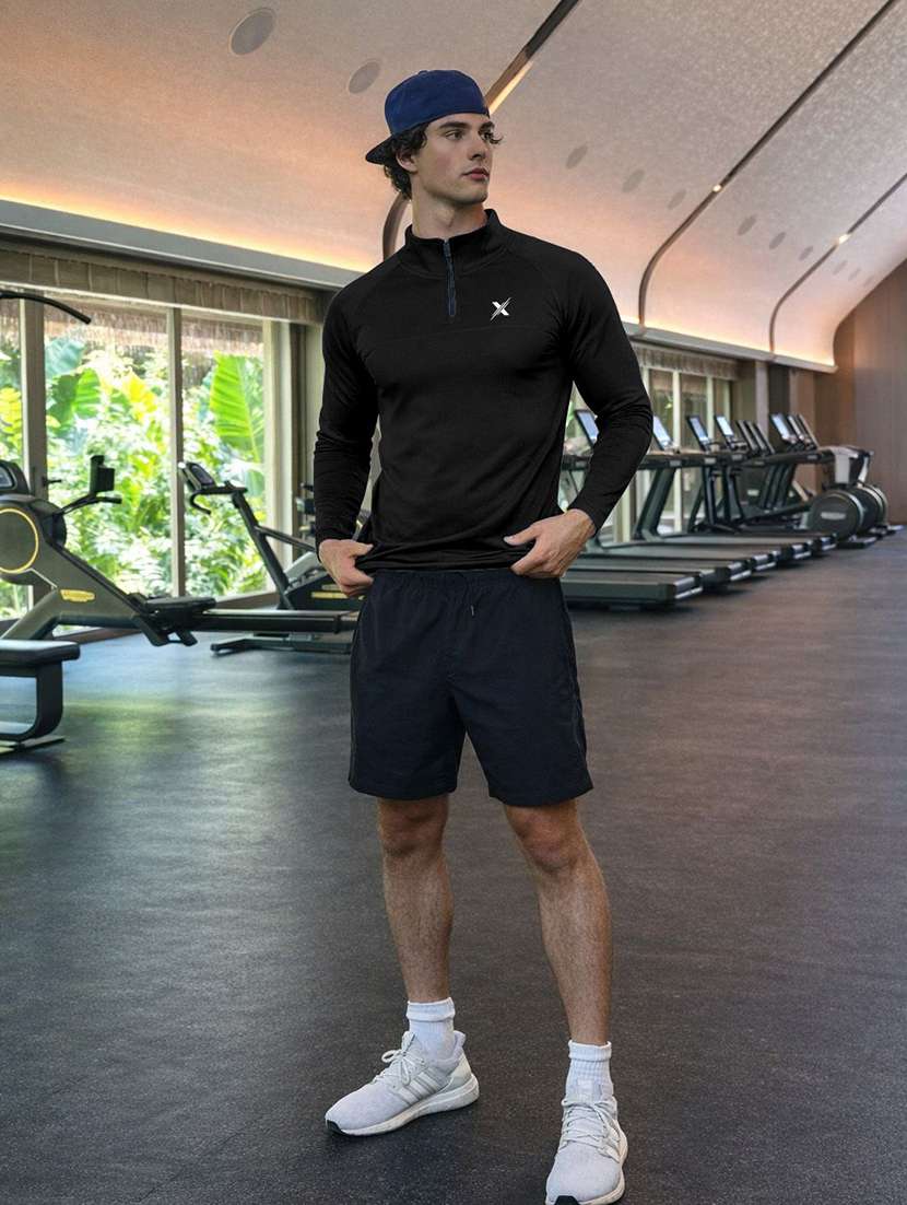 men pack of 2 solid long sleeve sports t-shirt - 22355743 -  Standard Image - 4