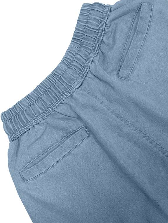 men solid mid rise cargo - 22355764 -  Standard Image - 4