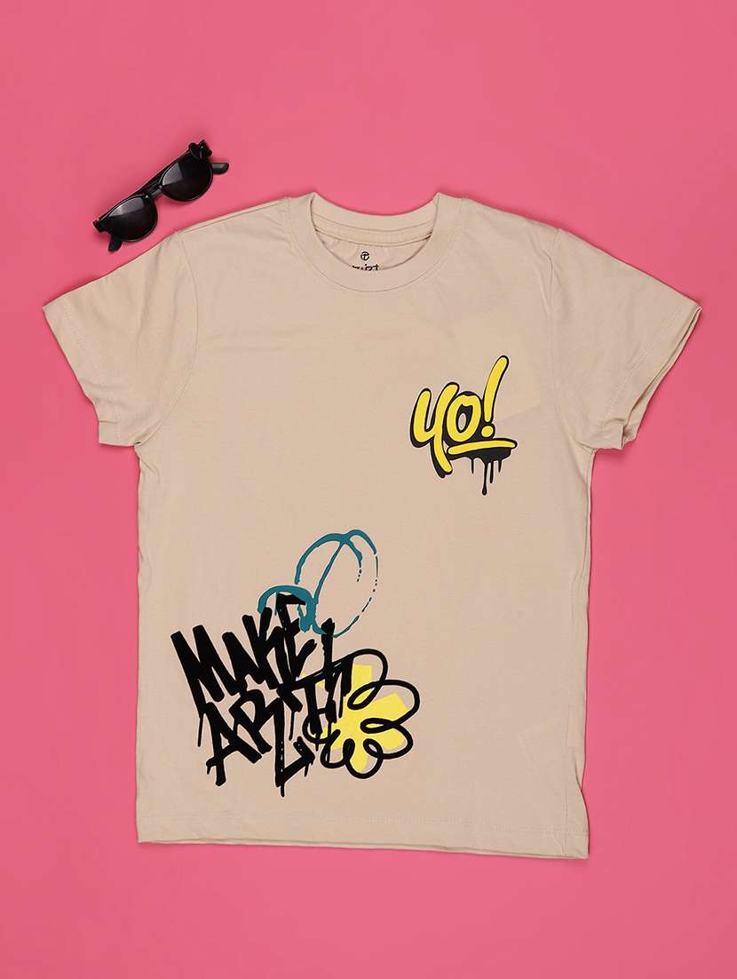 boys printed short sleeve t-shirt - 22355911 -  Standard Image - 1