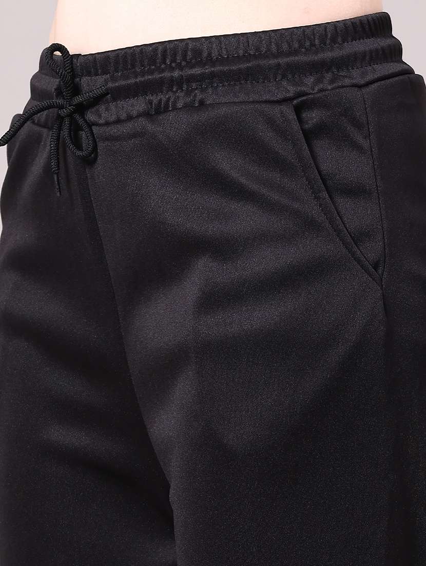 black cotton trousers - 22355946 -  Standard Image - 1