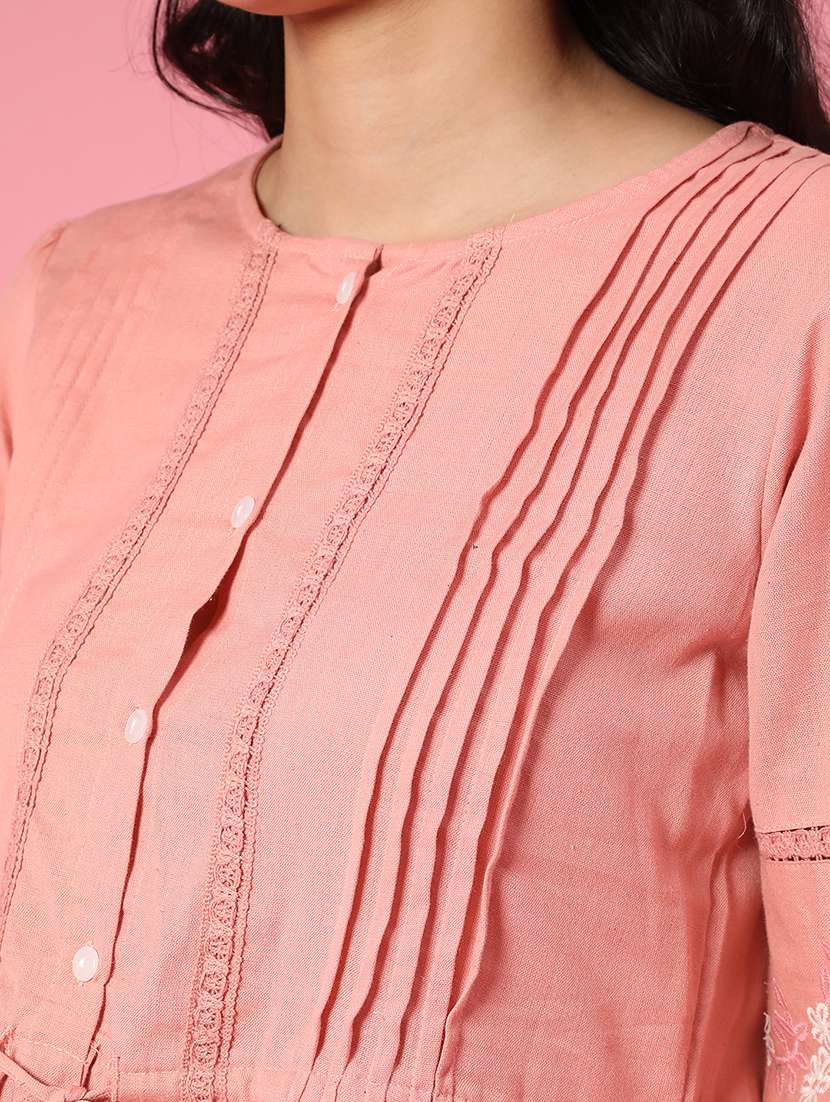 women solid puff sleeve top - 22356245 -  Standard Image - 1