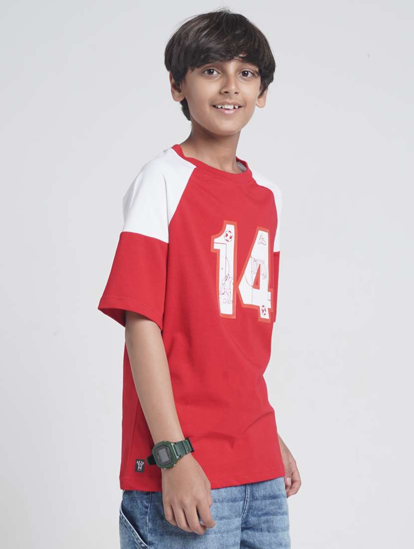 boys printed short sleeve t-shirt - 22356340 -  Standard Image - 1