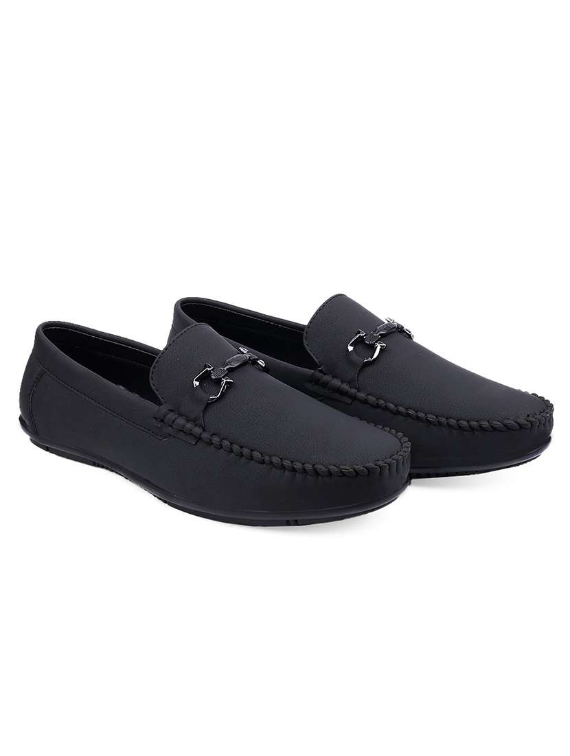 men solid slip on horsebit loafer - 22356511 -  Standard Image - 1