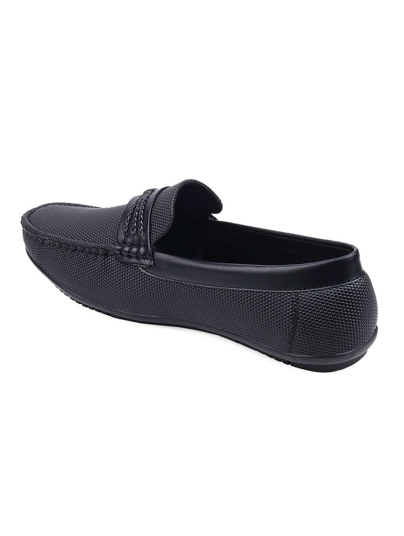 men textured slip on loafer - 22356512 -  Standard Image - 4