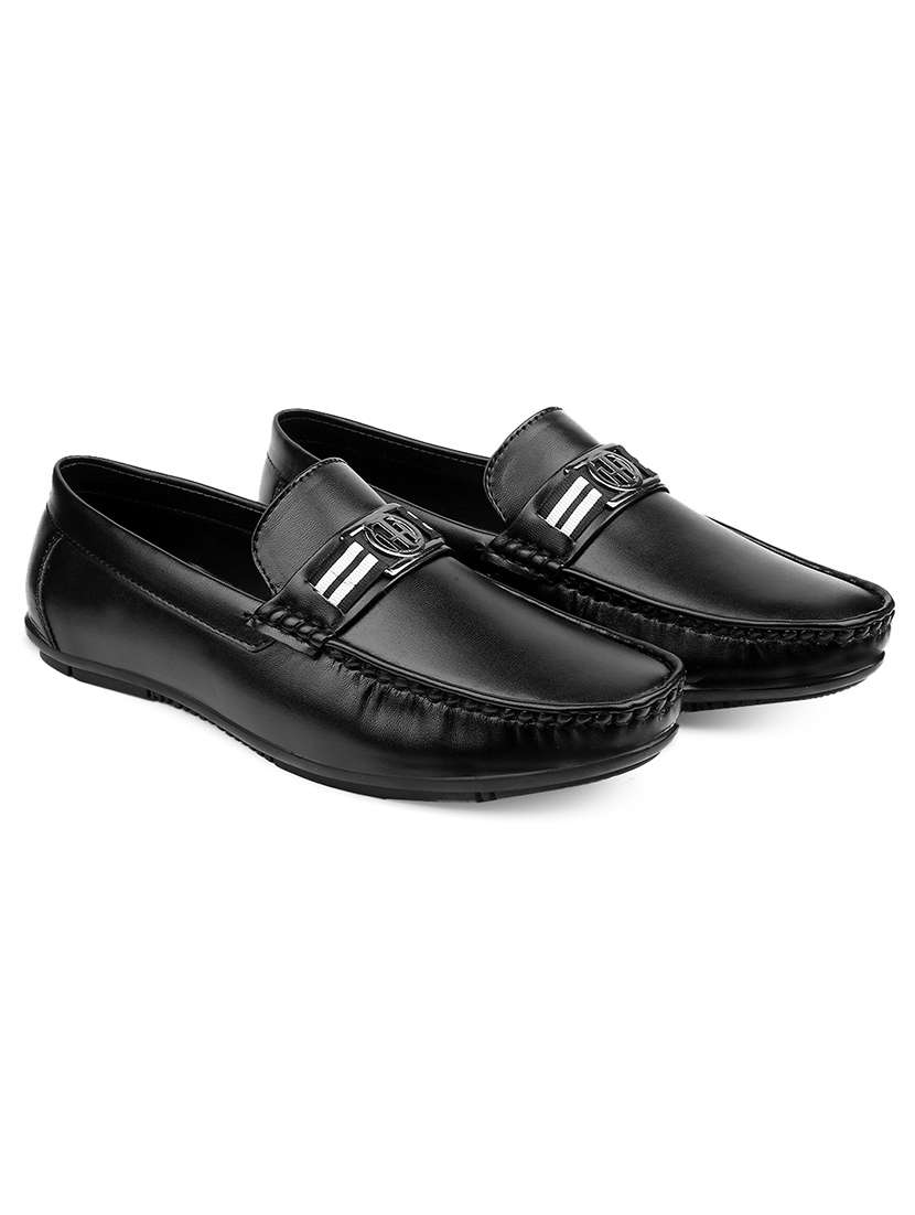 men solid slip on horsebit loafer - 22356513 -  Standard Image - 1