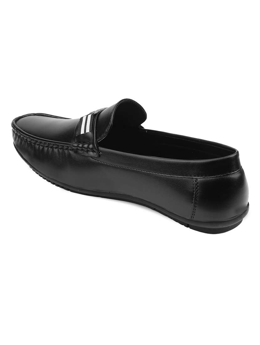 men solid slip on horsebit loafer - 22356513 -  Standard Image - 4