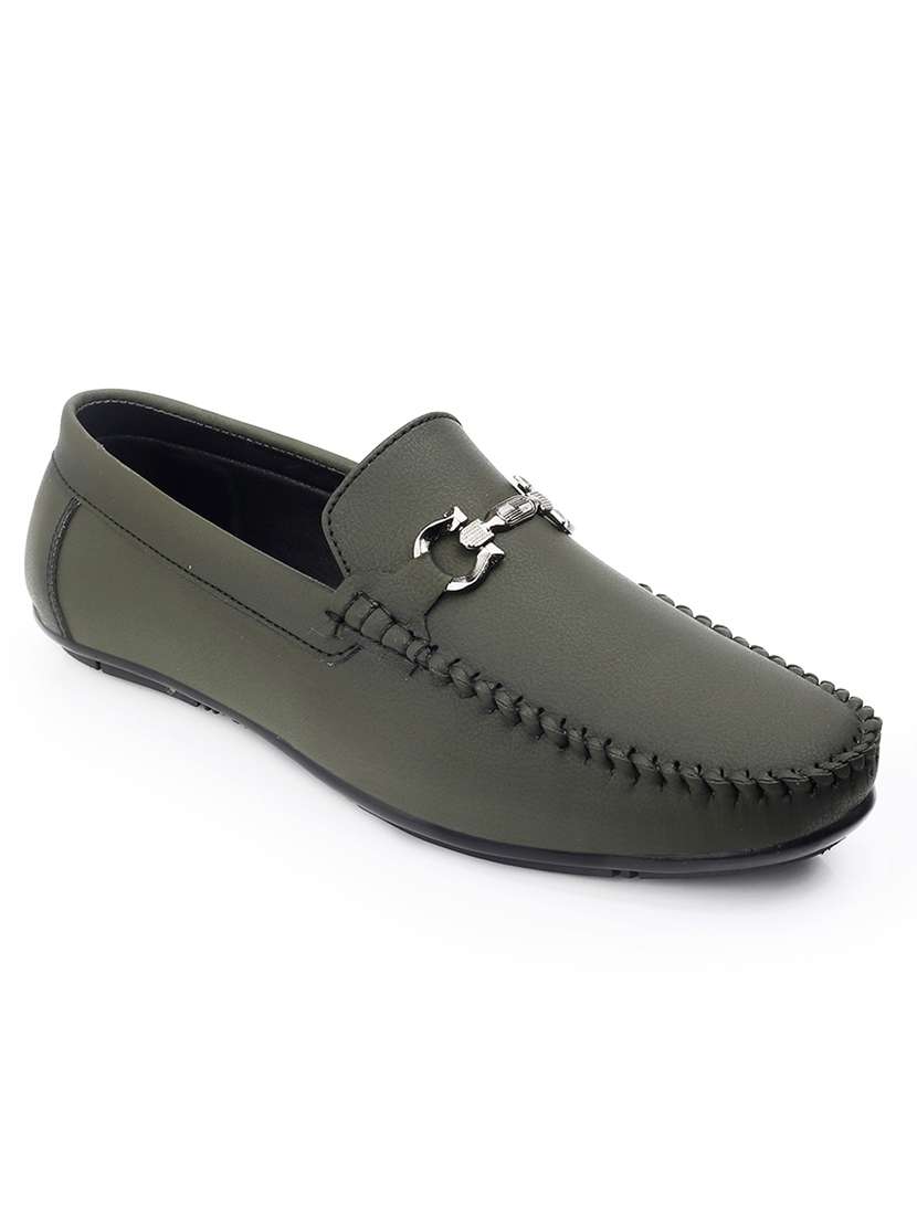 men solid slip on horsebit loafer - 22356518 -  Standard Image - 1
