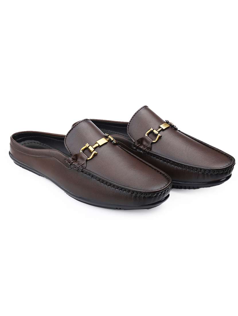 men solid slip on horsebit loafer - 22356519 -  Standard Image - 1