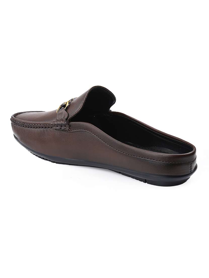 men solid slip on horsebit loafer - 22356519 -  Standard Image - 4