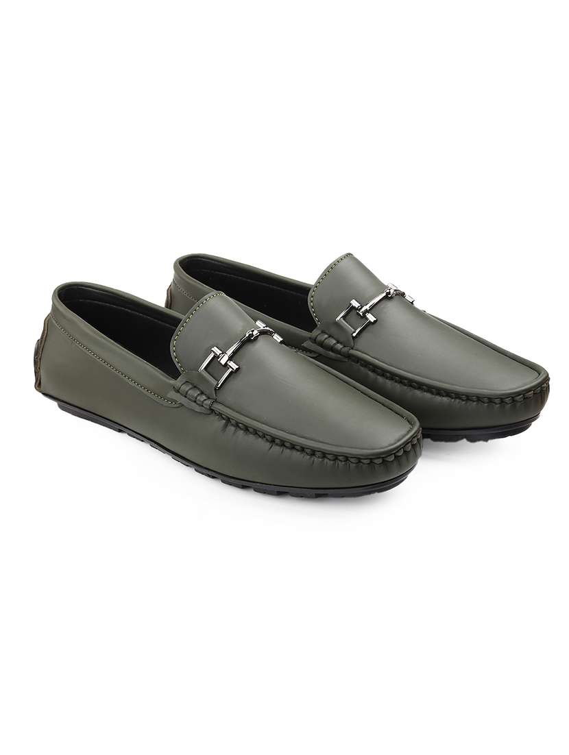 men solid slip on horsebit loafer - 22356521 -  Standard Image - 1