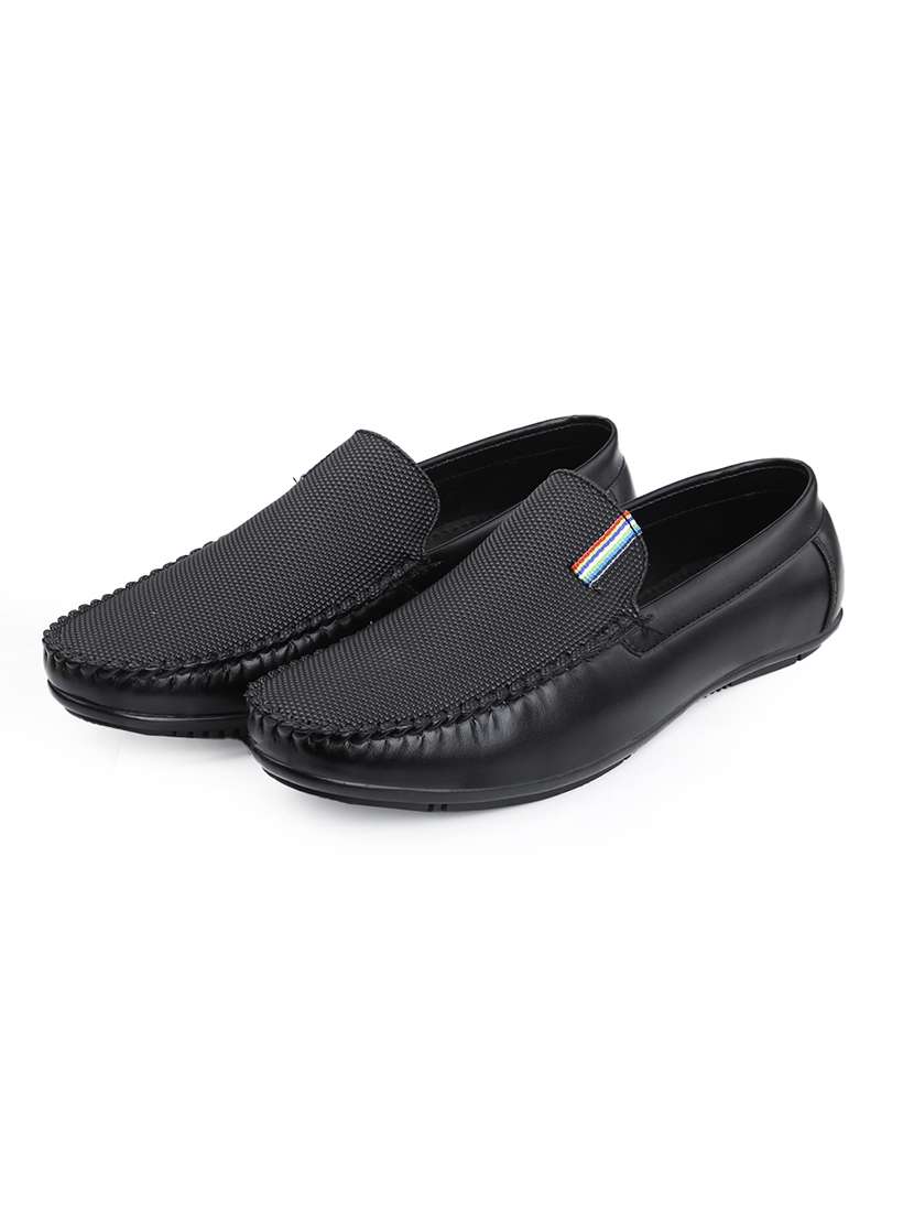 men textured slip on loafer - 22356526 -  Standard Image - 4