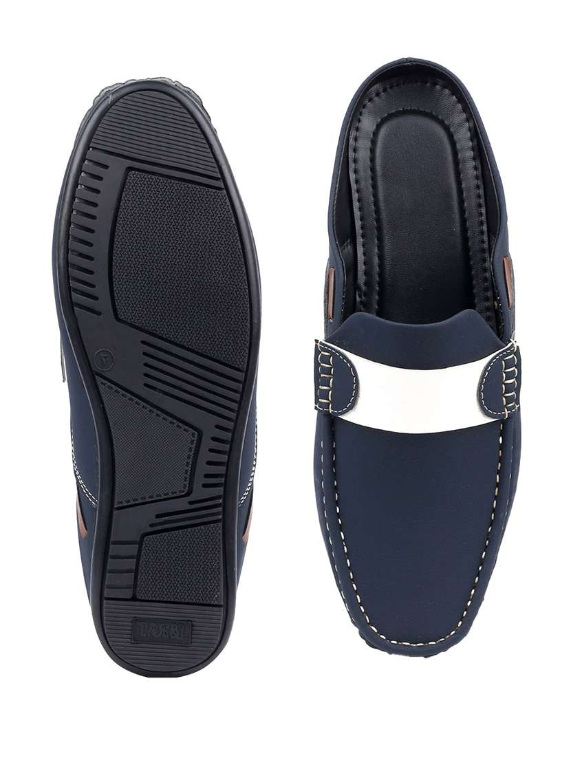 men solid slip on loafer - 22356536 -  Standard Image - 4