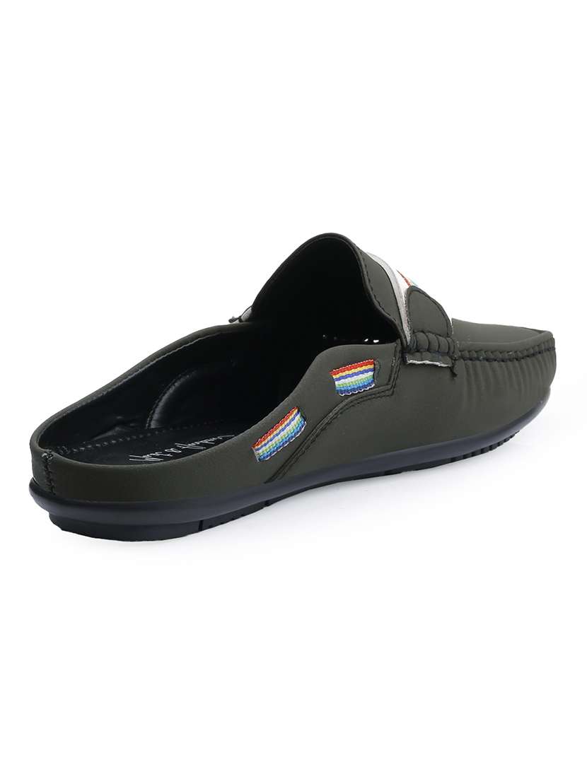 men solid slip on loafer - 22356544 -  Standard Image - 4