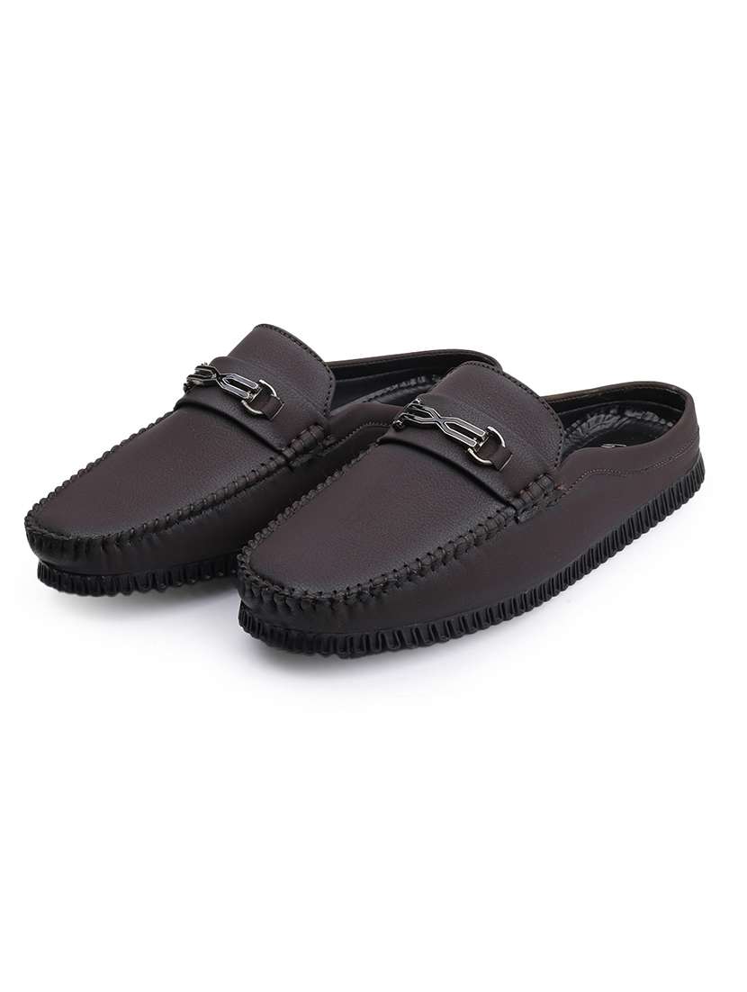 men solid slip on horsebit loafer - 22356545 -  Standard Image - 1