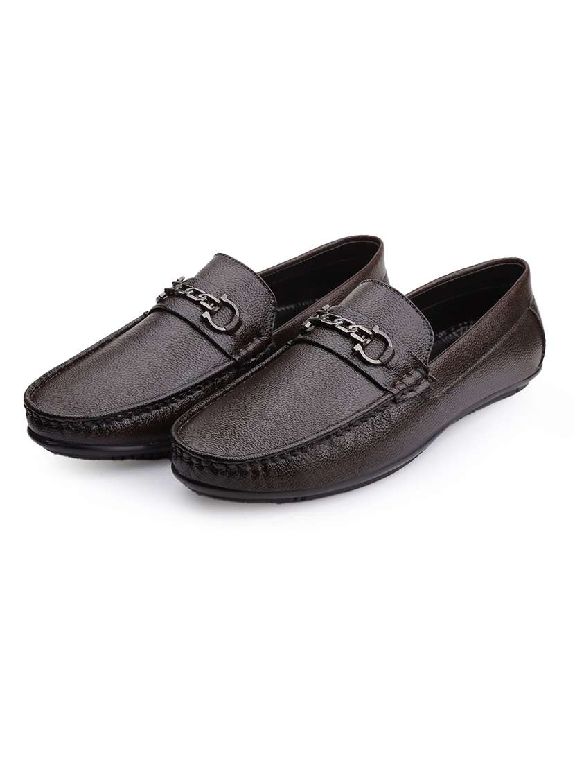 men solid slip on horsebit loafer - 22356550 -  Standard Image - 1
