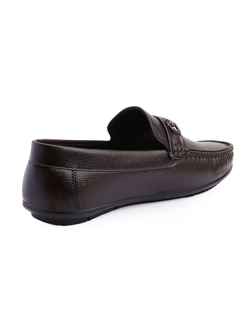 men solid slip on horsebit loafer - 22356550 -  Standard Image - 4