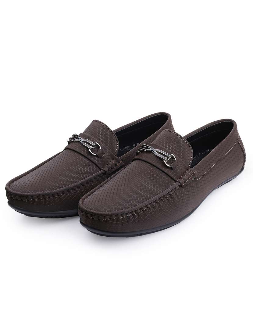 men solid slip on horsebit loafer - 22356552 -  Standard Image - 1