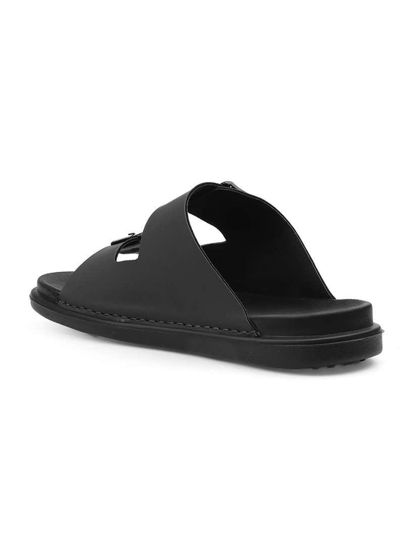 men solid slip on sandal - 22356567 -  Standard Image - 4