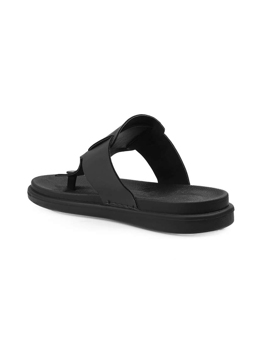 men solid toe seperator sandal - 22356571 -  Standard Image - 4