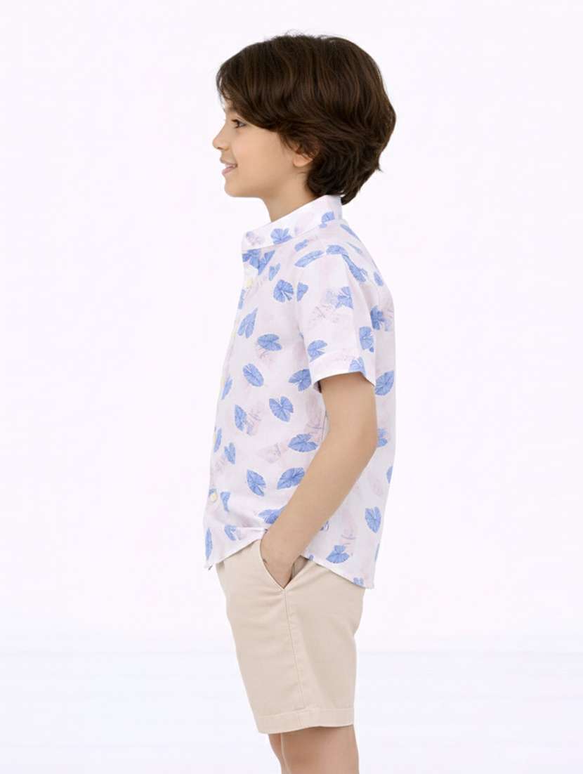 boys printed shirt and short set - 22356668 -  Standard Image - 1