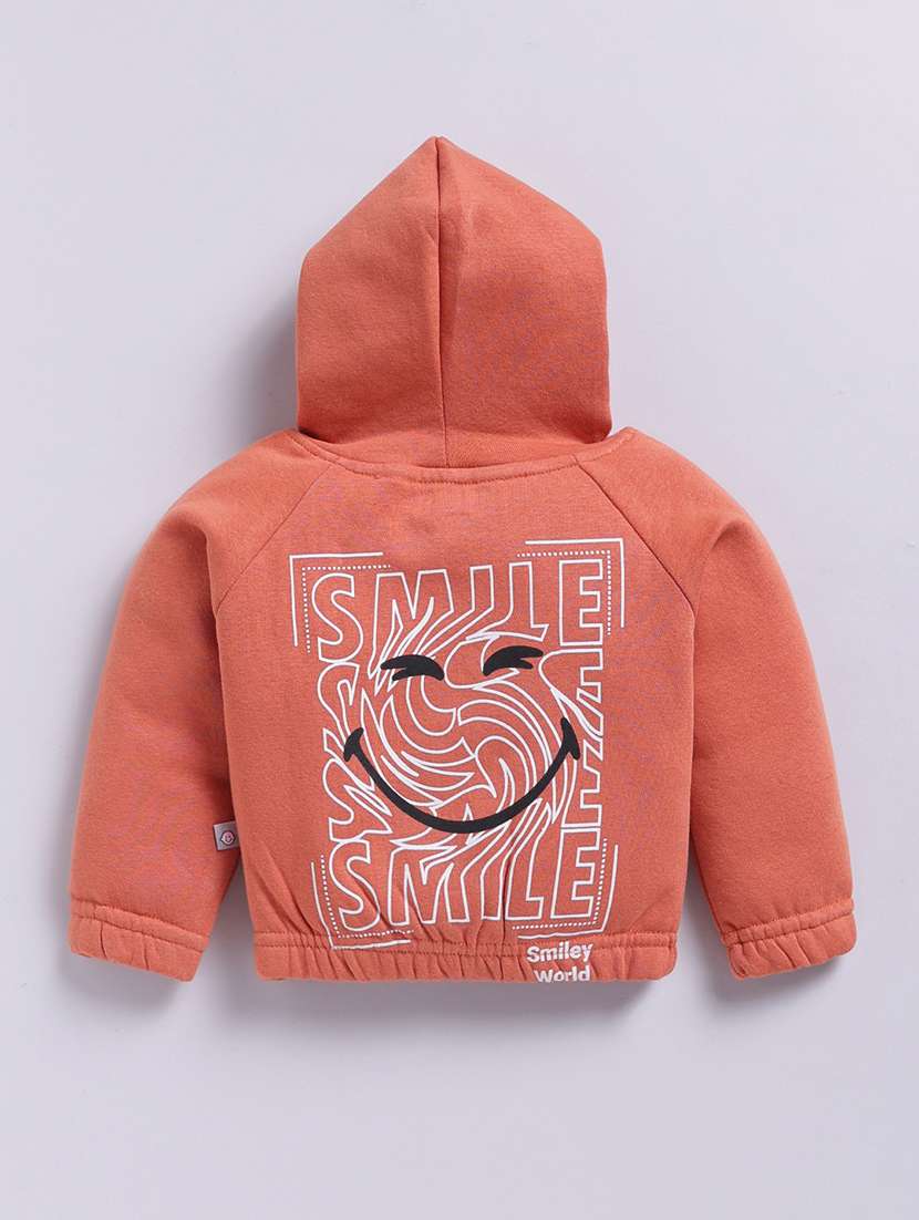 kids printed long sleeve hooded sweatshirt  - 22356864 -  Standard Image - 1