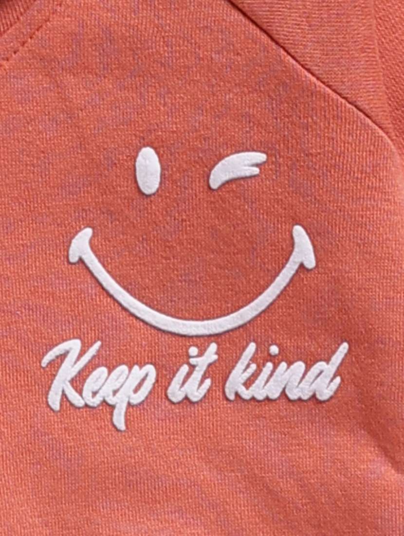 kids printed long sleeve hooded sweatshirt  - 22356864 -  Standard Image - 4