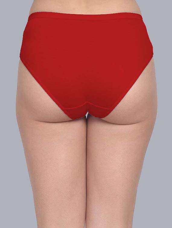women pack of 5 solid mid rise panty - 22356997 -  Standard Image - 4