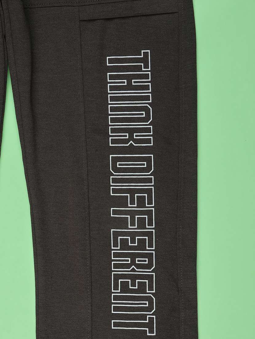 boys printed mid rise track pant - 22357058 -  Standard Image - 4