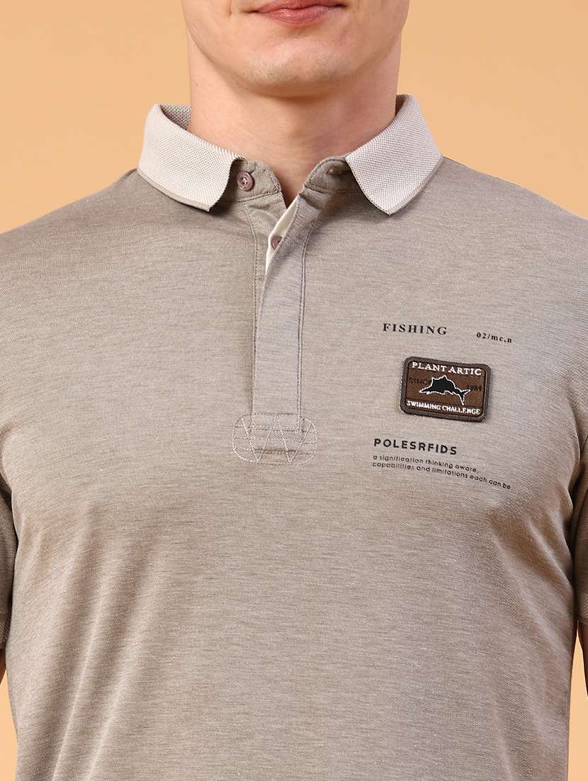 men solid short sleeve slim fit polo t-shirt - 22357253 -  Standard Image - 1