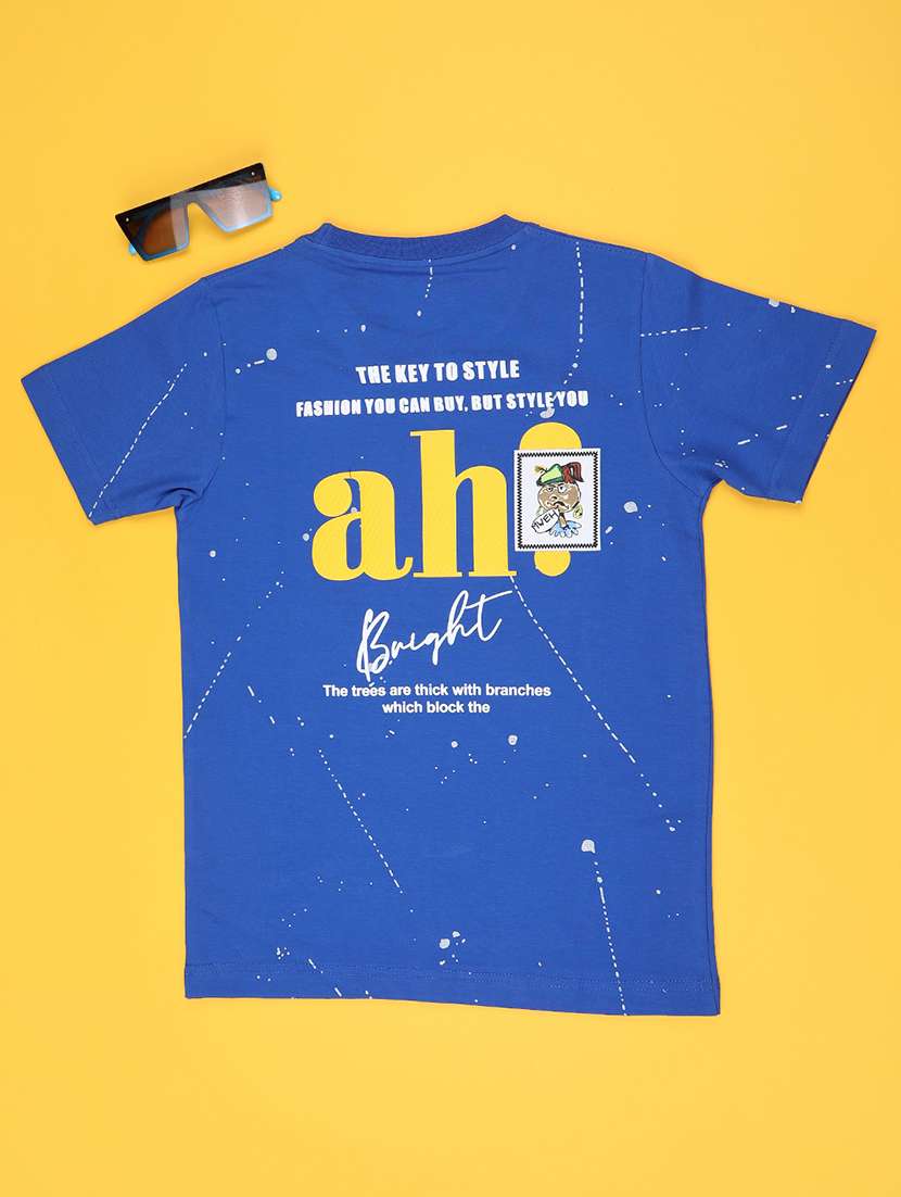 boys printed short sleeve t-shirt - 22357297 -  Standard Image - 1