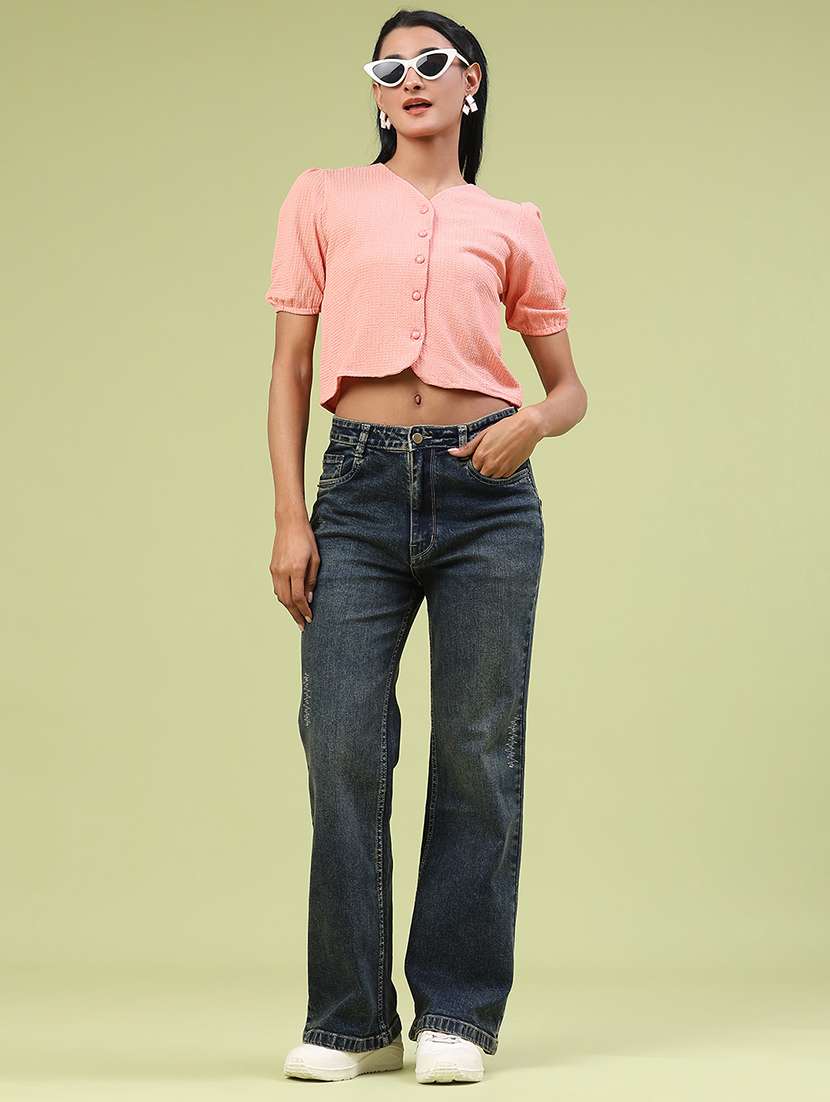 blue cotton jeans - 22357494 -  Standard Image - 4