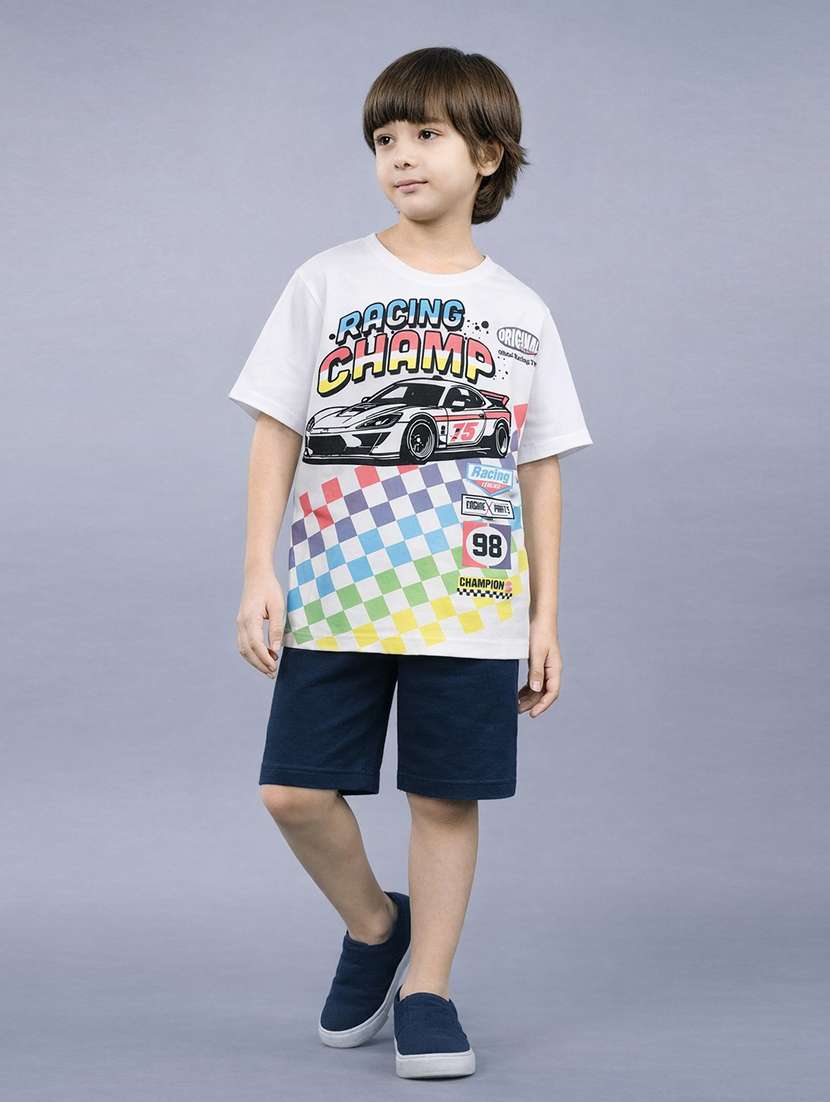 boys pack of 2 printed short sleeve t-shirt - 22357497 -  Standard Image - 1