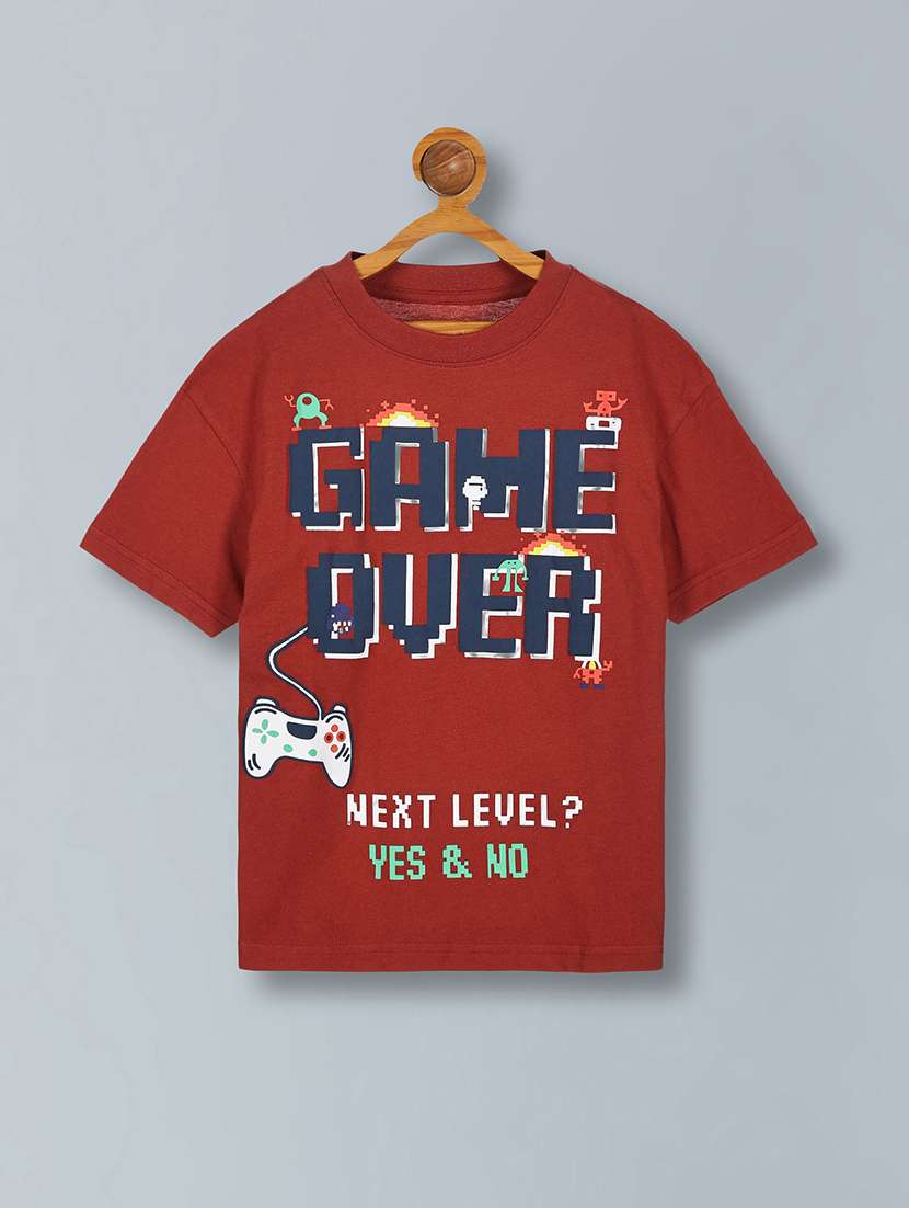 boys pack of 2 printed short sleeve t-shirt - 22357498 -  Standard Image - 1
