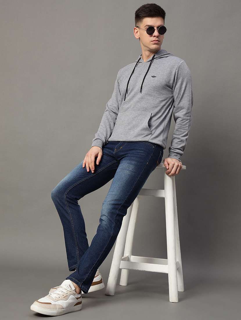 men solid long sleeve regular fit sweatshirt - 22358238 -  Standard Image - 4