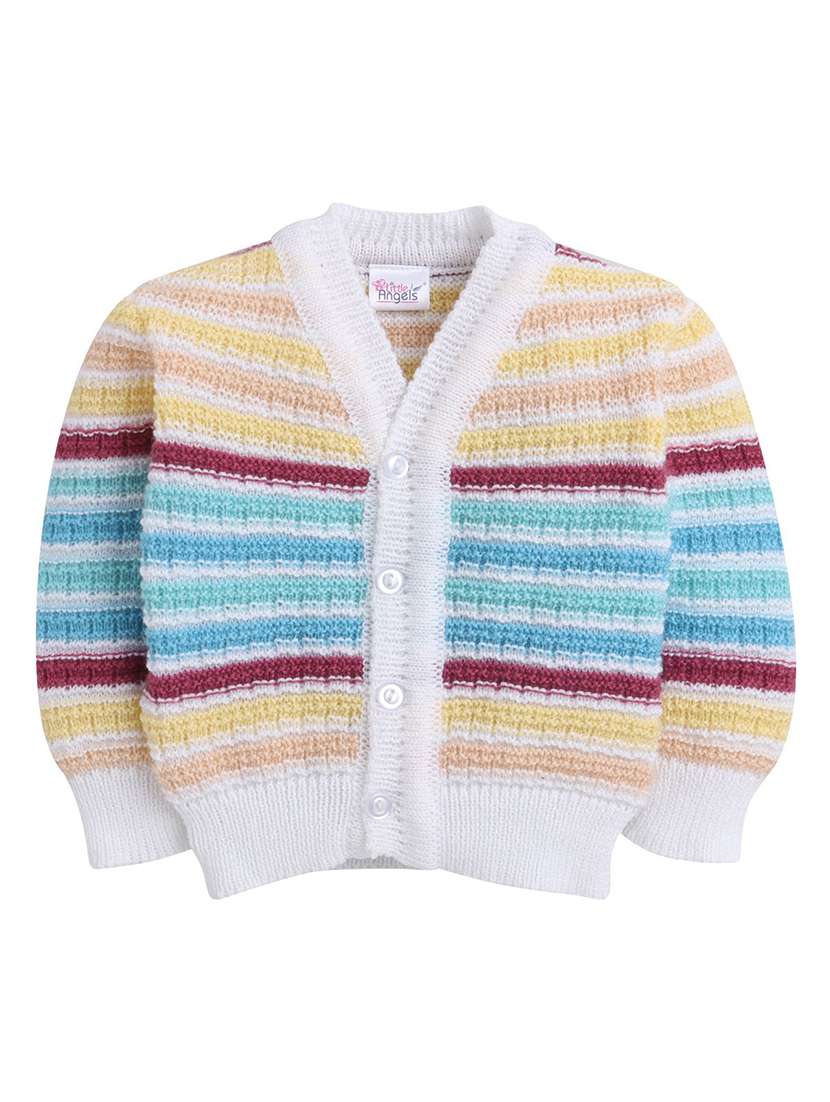 kids self designed sweater with woolen scoks & cap - 22358619 -  Standard Image - 1