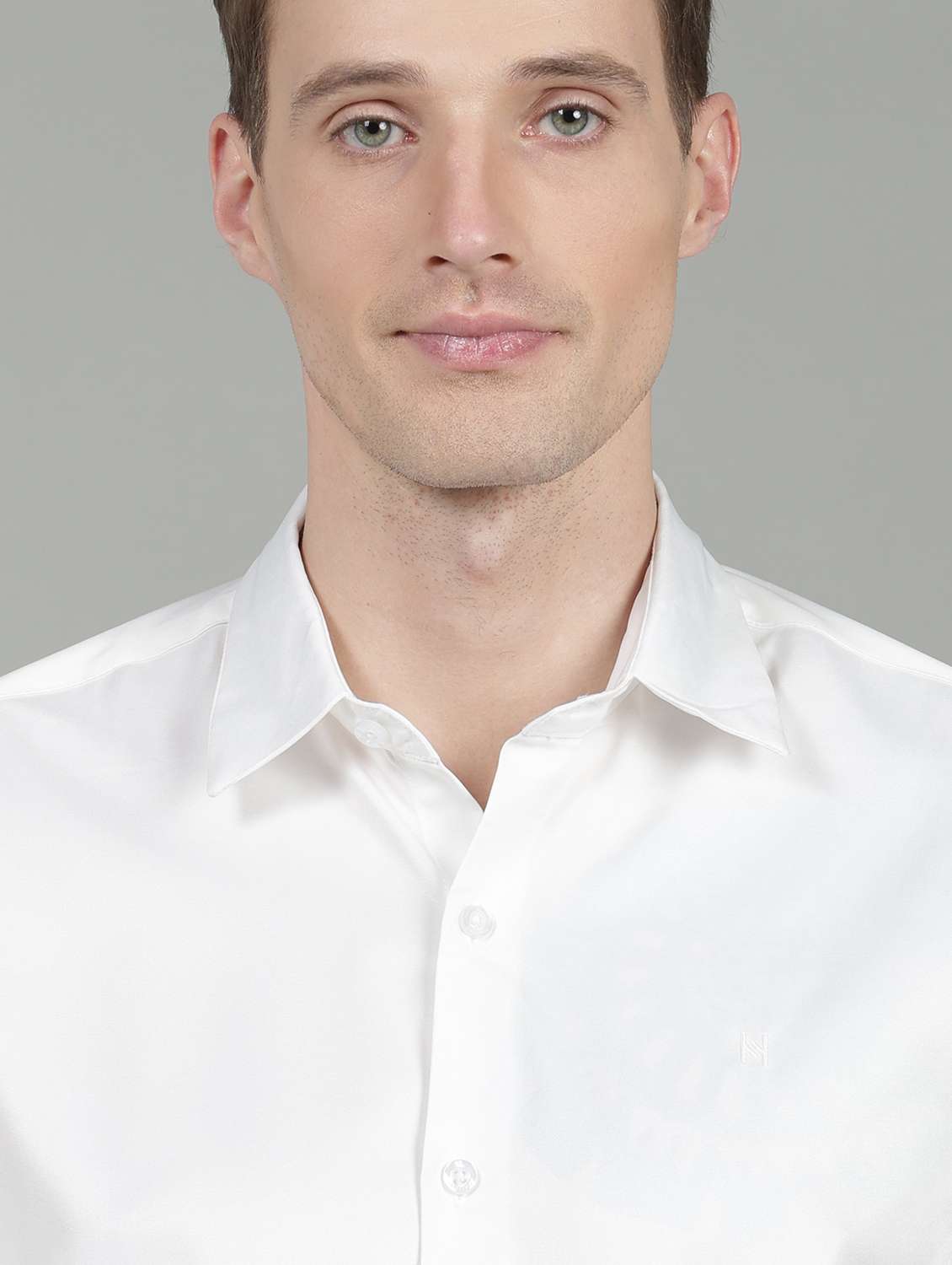 men solid long sleeve regular fit casual shirt - 22358675 -  Standard Image - 4