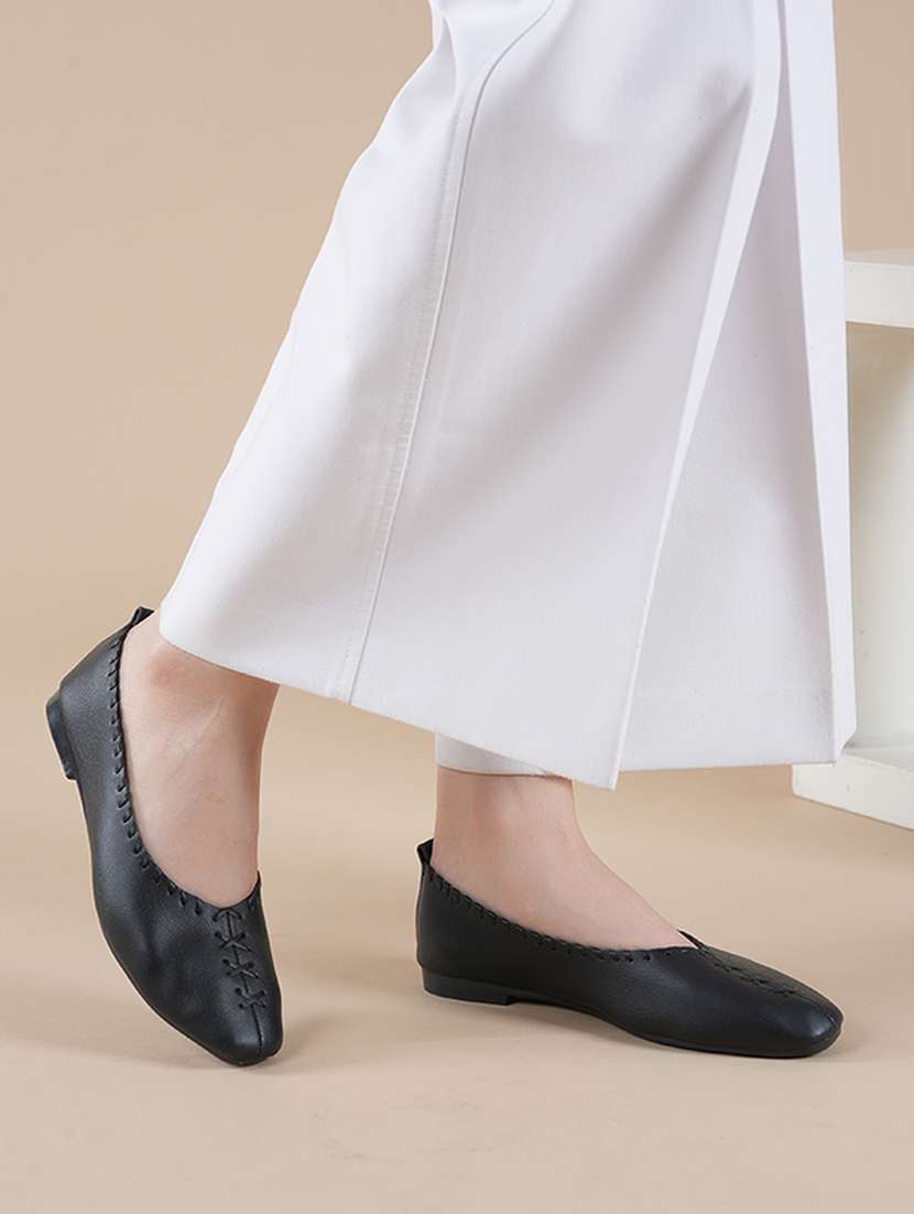 women solid slip on ballerina - 22358723 -  Standard Image - 1