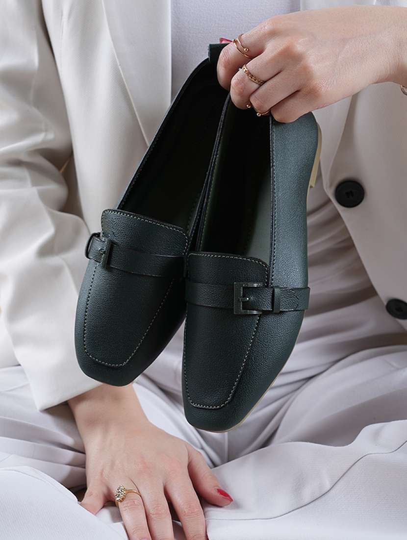 women solid slip on ballerina - 22358724 -  Standard Image - 1