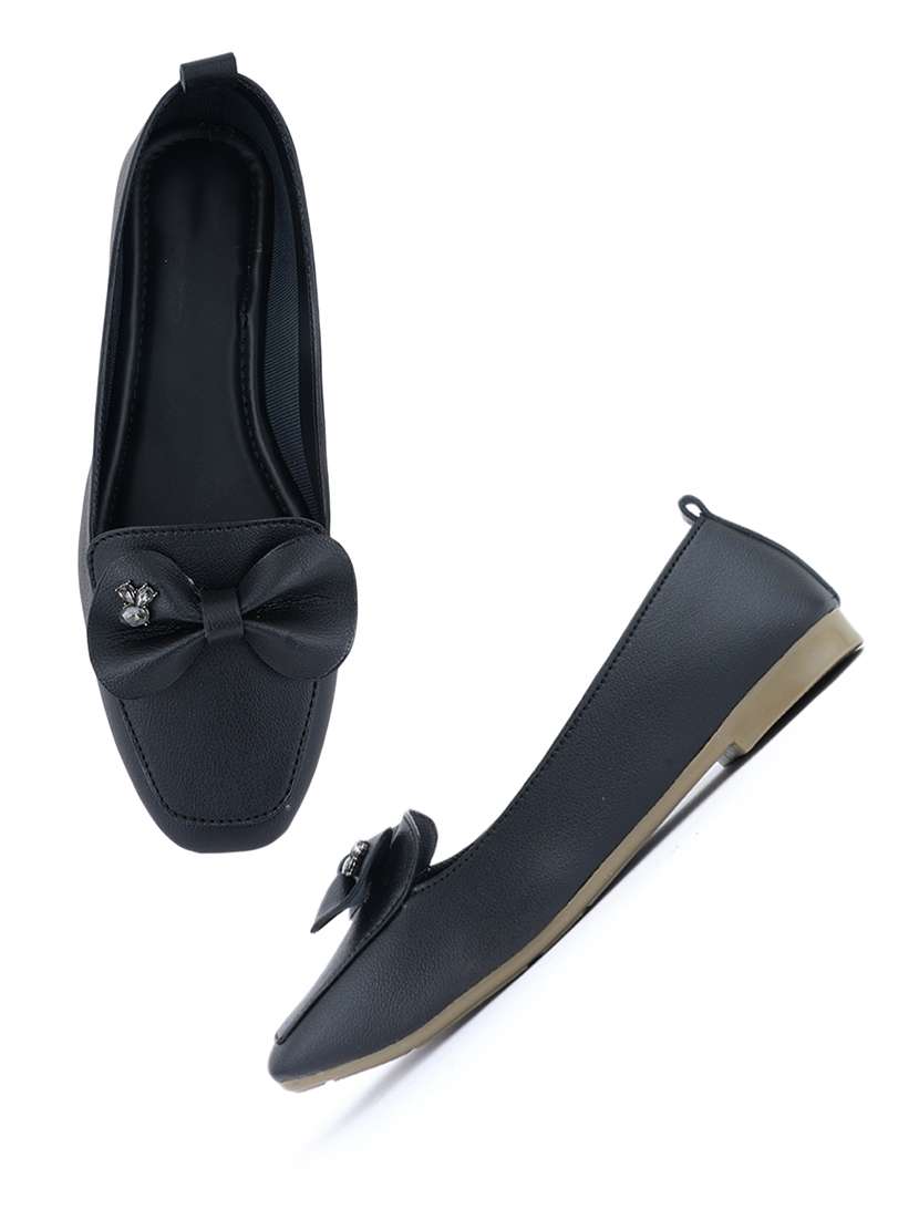 women solid slip on ballerina - 22358726 -  Standard Image - 4